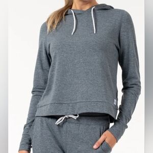 NWT Rhoback gray hoodie, large